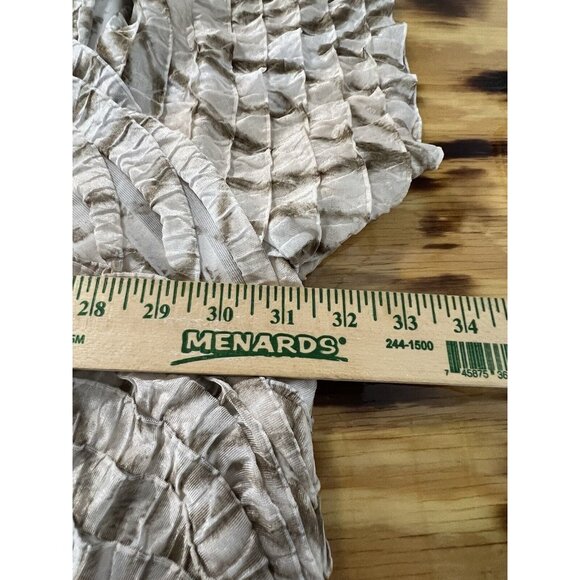 Maggie Barnes Top Blouse Plus Size 5X Pleated Ruffle Style Classic Business City - Picture 3 of 7